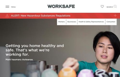 WorkSafe new website