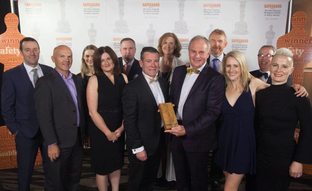 The Charter wins the Supreme Award at the NZ Workplace Health and Safety Awards